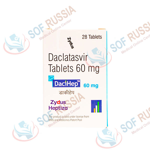 Даклатасвир Dacihep 60 28 таблеток